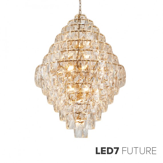 Loft Industry Modern - Tile V3 Chandelier